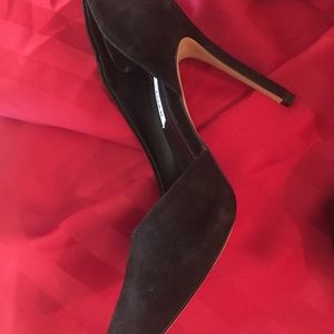 Steve Madden suede heels size 8   LIKE NEW